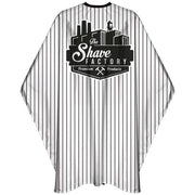 The Shave Factory Premium Stripes Barber Cape