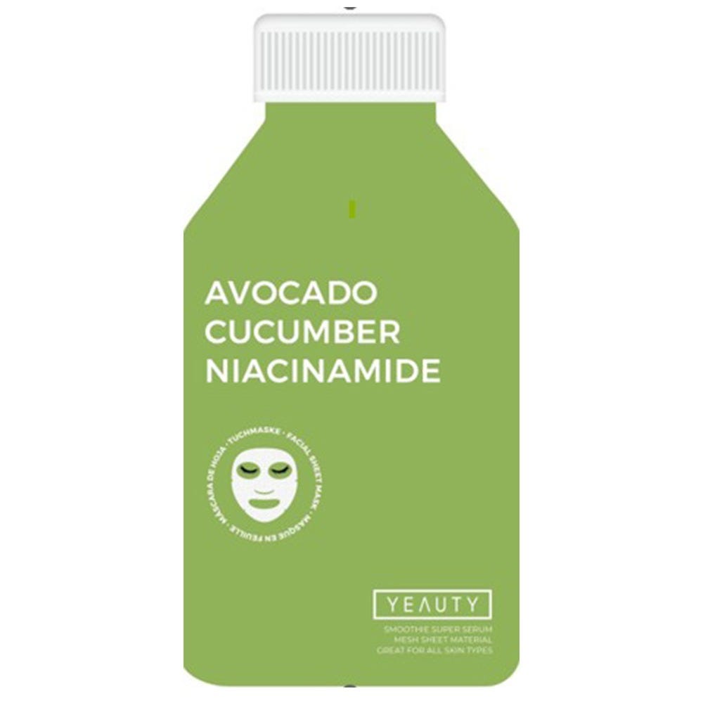 Yeauty Tuchmaske Avocado-Cucumber-Niacinamide