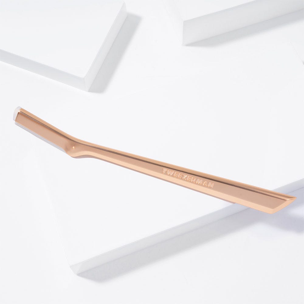 Tweezerman Gesichtshaarrasierer Rose Gold