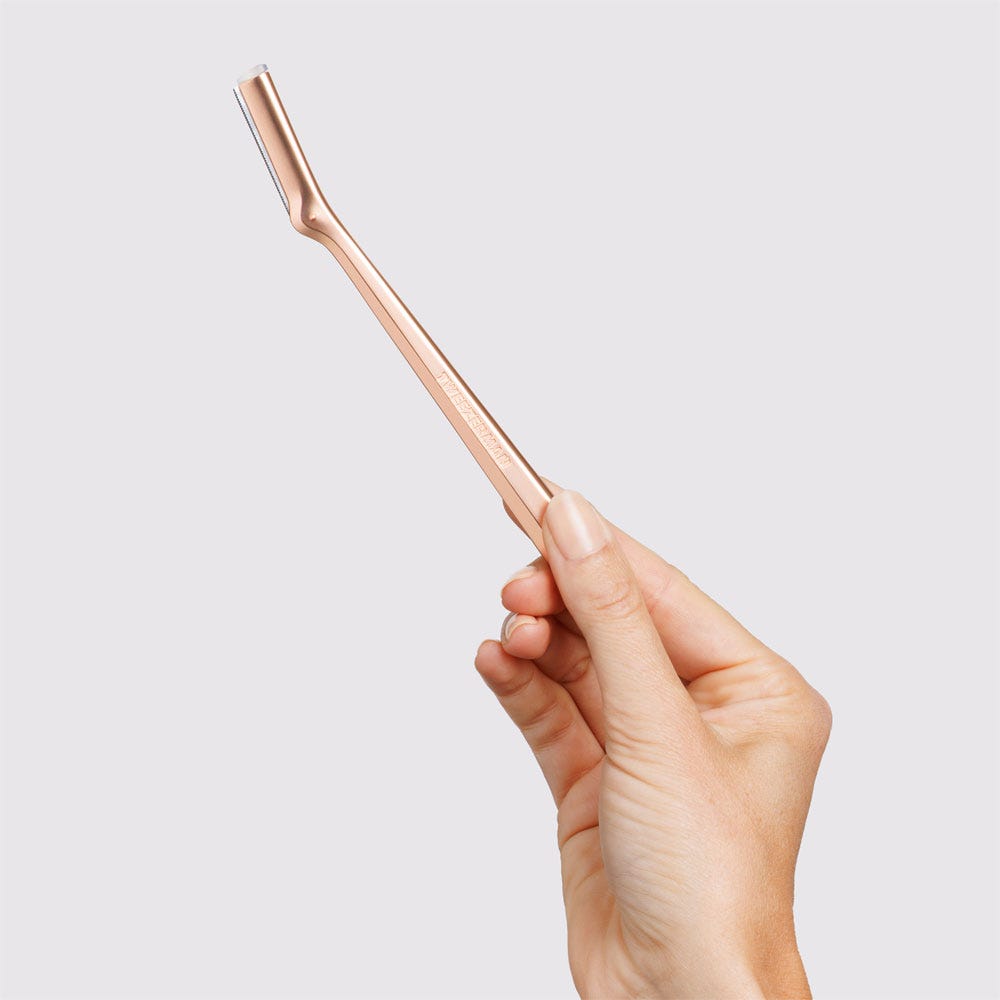 Tweezerman Gesichtshaarrasierer Rose Gold