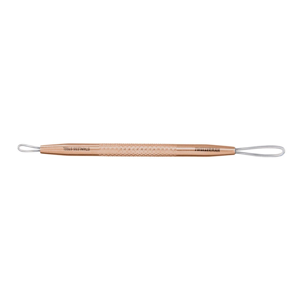 Tweezerman No-Slip Skin Care Tool Mittesserentferner Rose Gold