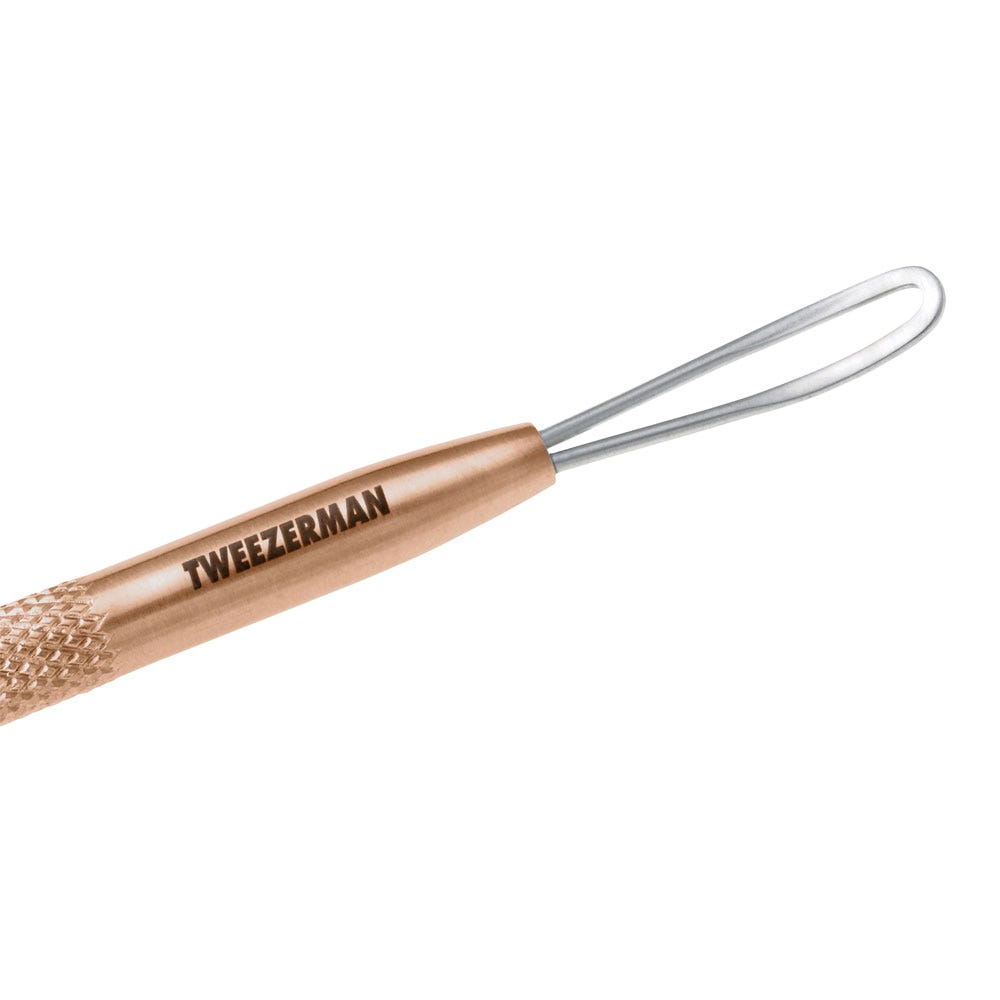 Tweezerman No-Slip Skin Care Tool Mittesserentferner Rose Gold