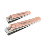 Tweezerman Combo Clipper Set Nagelknipser Rose Gold
