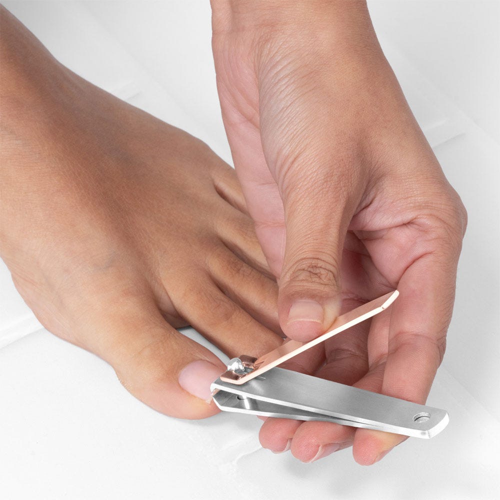 Tweezerman Combo Clipper Set Nagelknipser Rose Gold