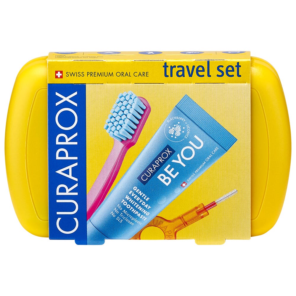 CURAPROX Travel-Set Gelb