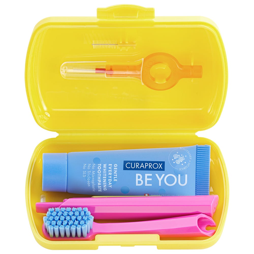 CURAPROX Travel-Set Gelb