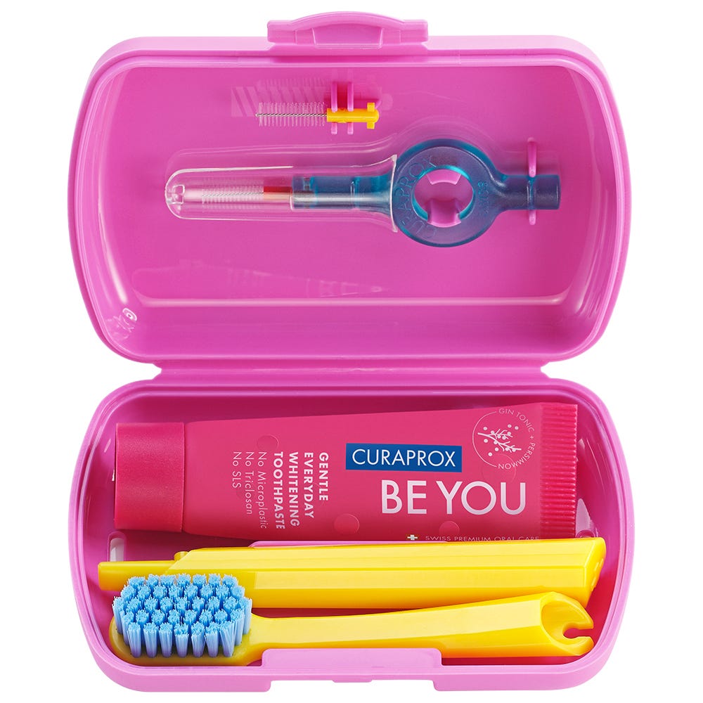 CURAPROX Travel-Set Rosa