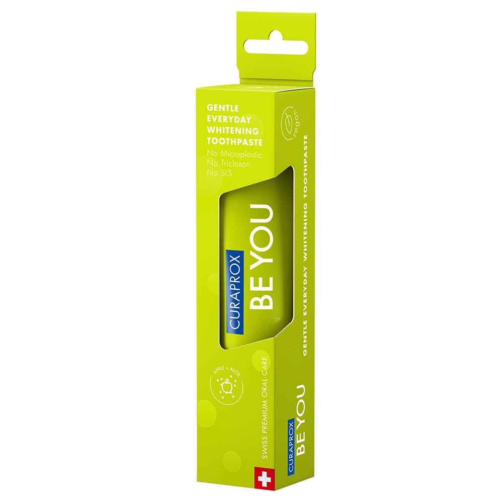 CURAPROX Be you Zahnpasta Apfel und Aloe Grün 60 ml