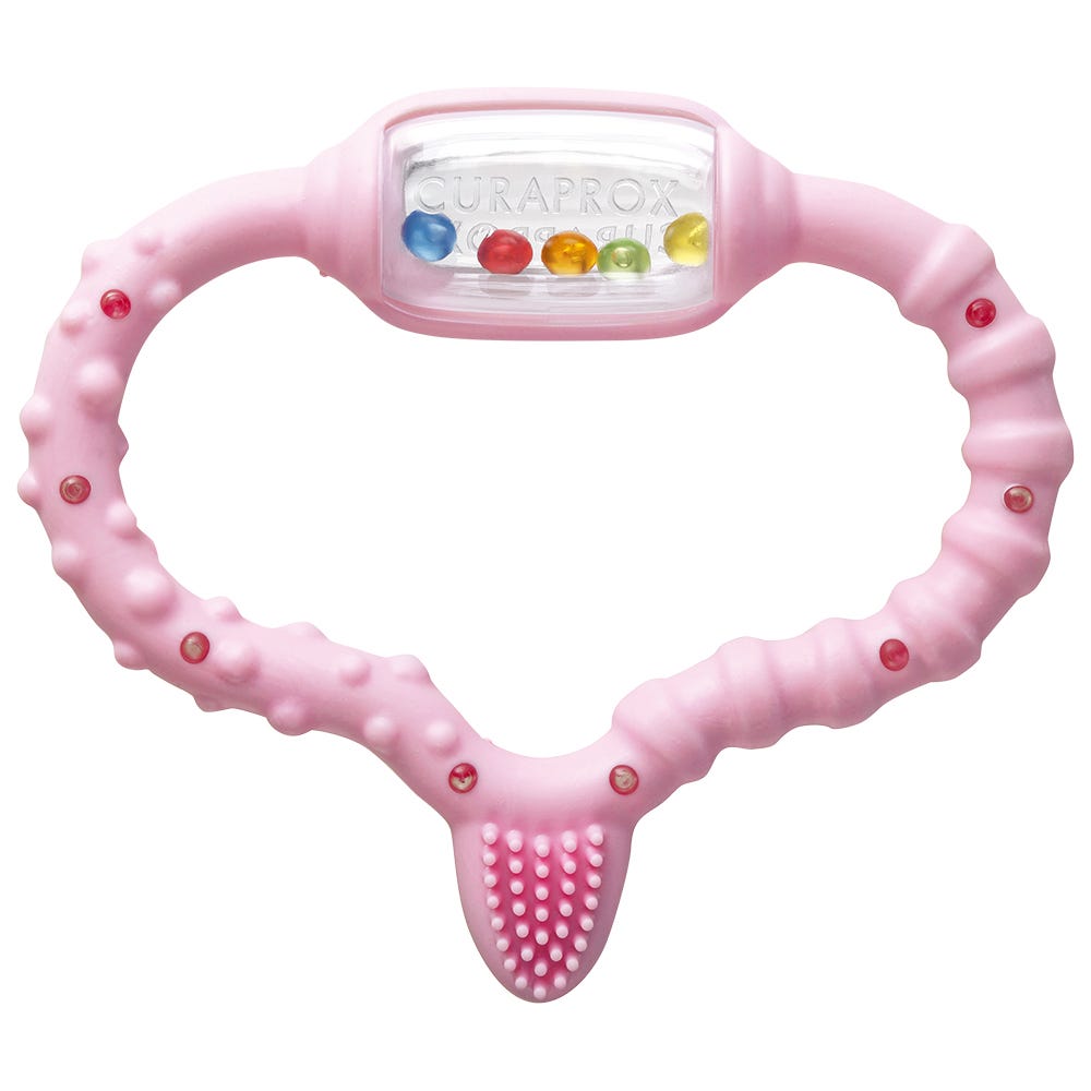 CURAPROX Baby-Beißring Rosa