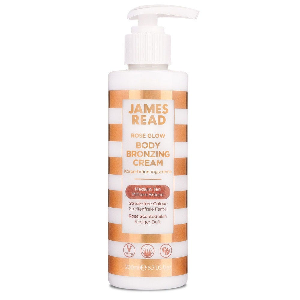 James Read Rose Glow Bronzing Cream 200 ml