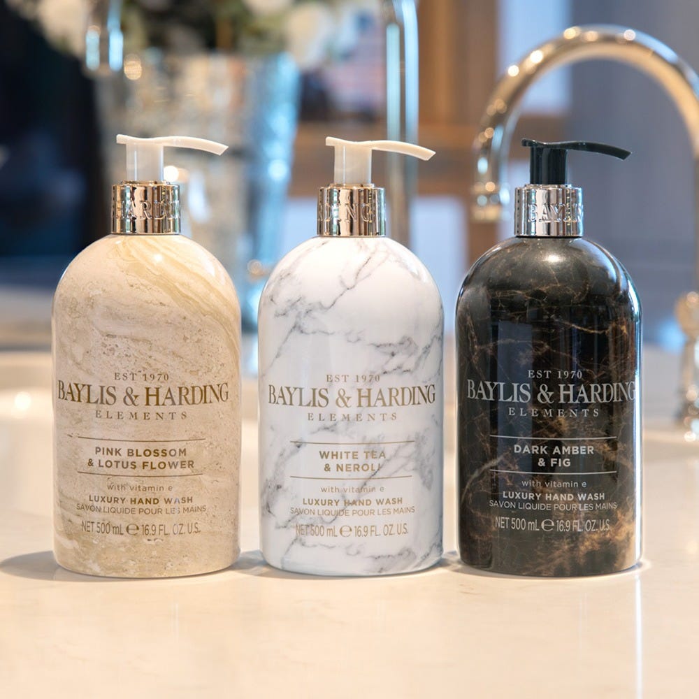 Baylis & Harding Element Flüssigseife White Tea & Neroli 500 ml
