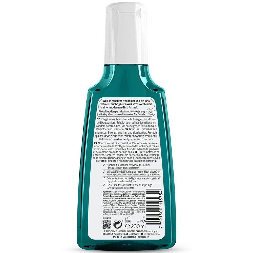 Rausch Energy-Boost-Shampoo mit Wacholder 200 ml