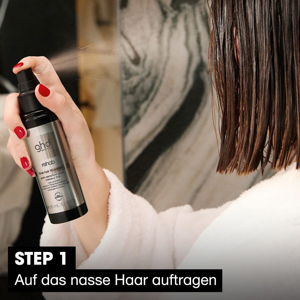 ghd rehab fine hair thickener Leave-in Treatment 95 ml