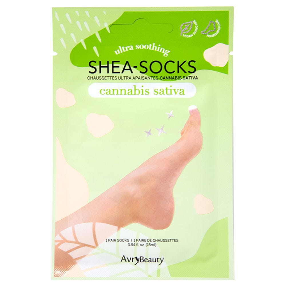 AvryBeauty Ultra Soothing SHEA-SOCKS Cannabis