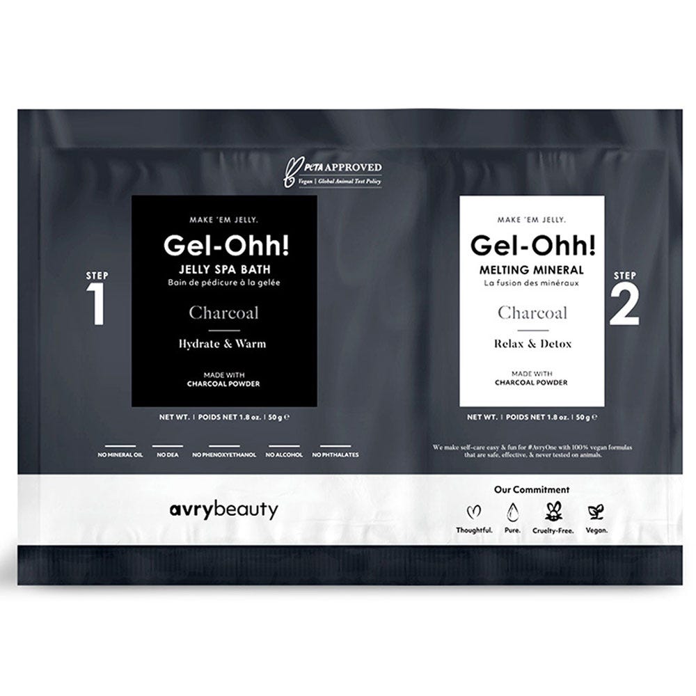 AvryBeauty Gel-Ohh! Jelly Spa Bath Charcoal
