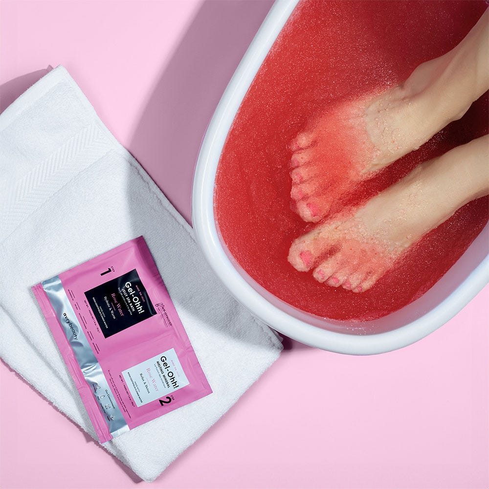 AvryBeauty Gel-Ohh! Jelly Spa Bath Rose Water