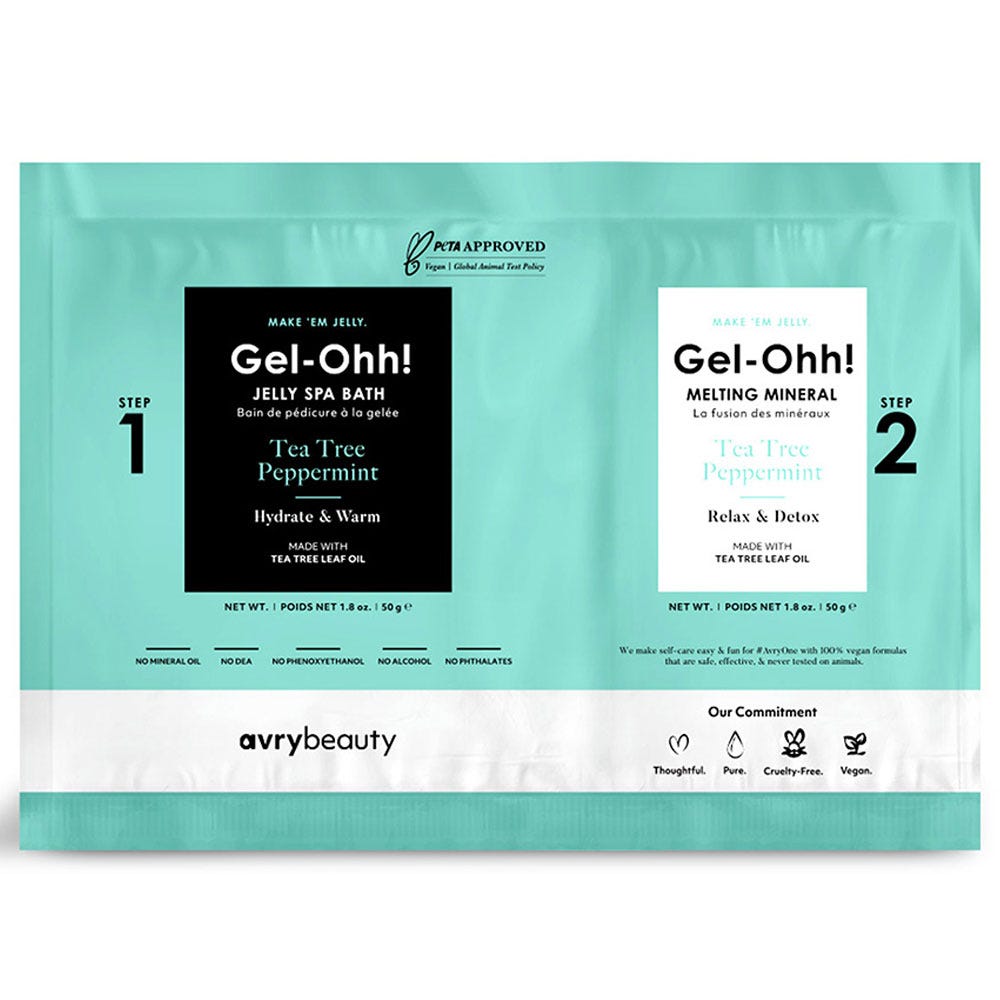 AvryBeauty Gel-Ohh! Jelly Spa Bath Tea Tree Pepp