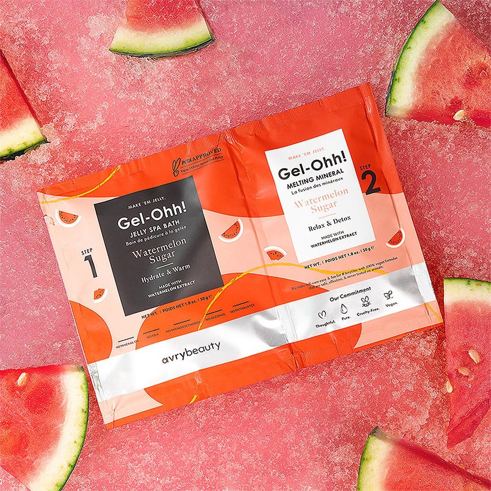 AvryBeauty Gel-Ohh! Jelly Spa Bath Watermelon