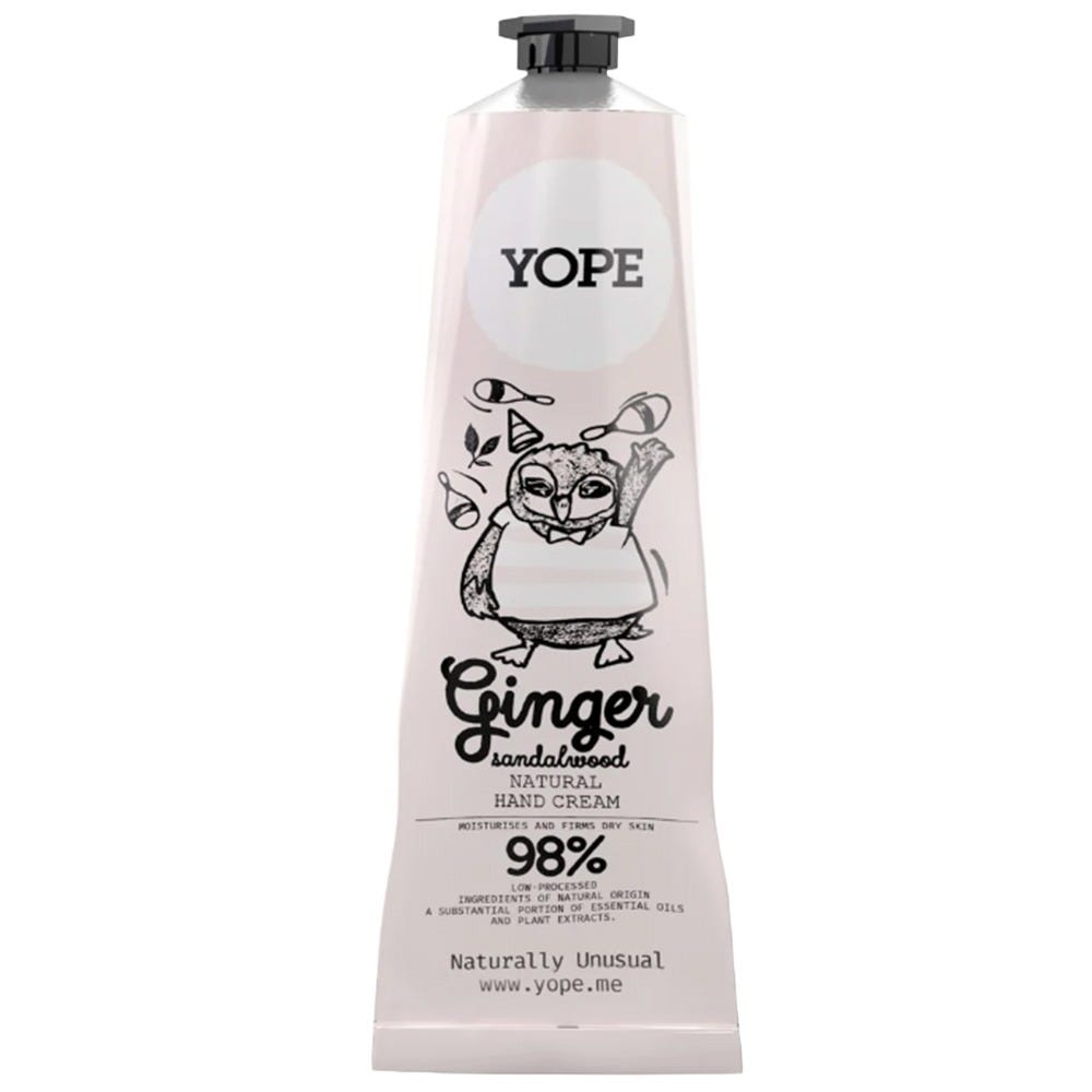 YOPE Hand Cream GINGER & SANDALWOOD 100 ml