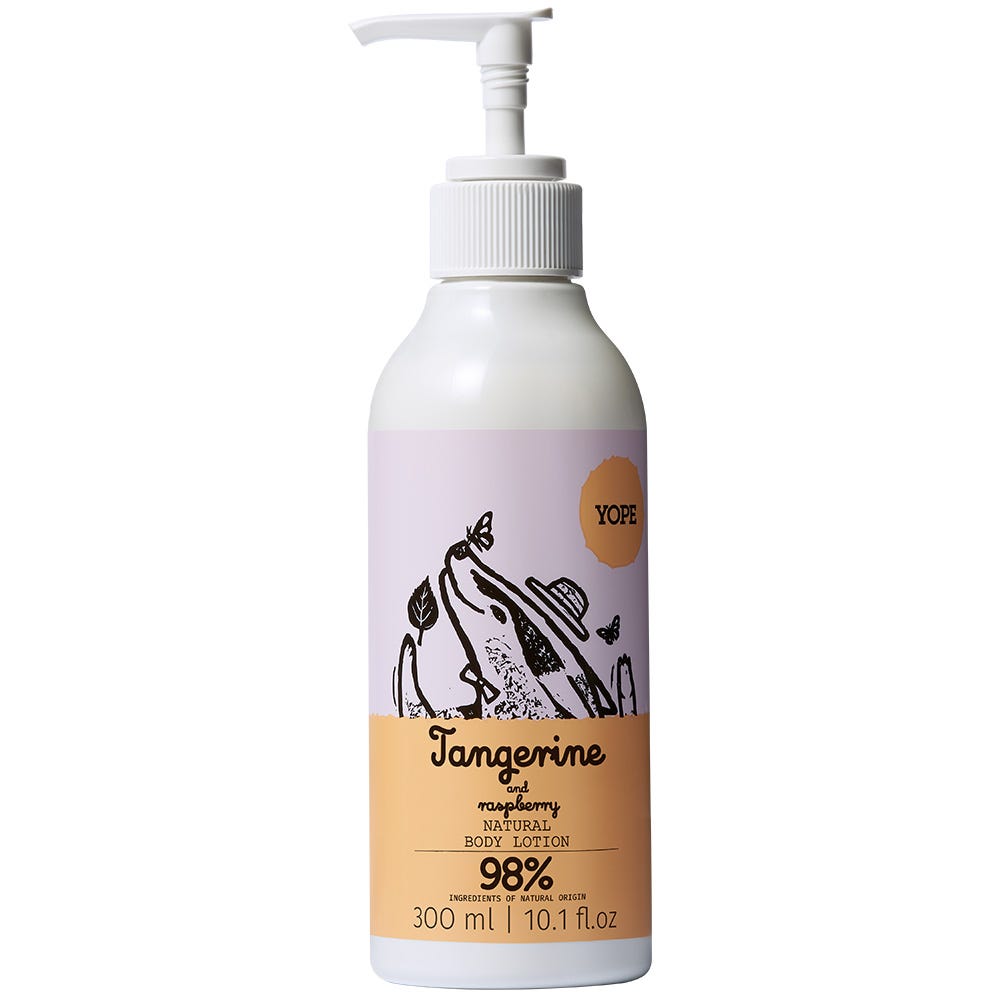 YOPE Body Lotion TANGERINE & RASPBERRY 300 ml