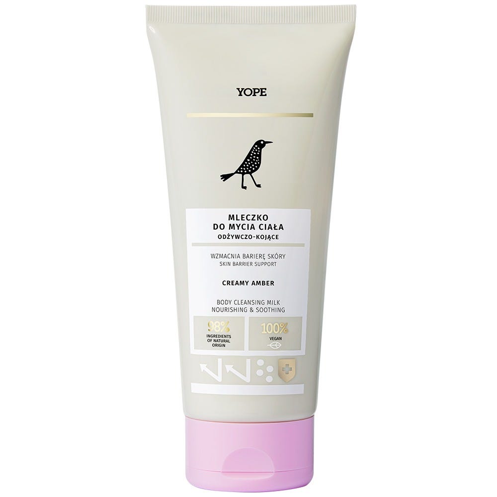 YOPE CREAMY AMBER Body Cleansing Milk Nourishing 200 ml