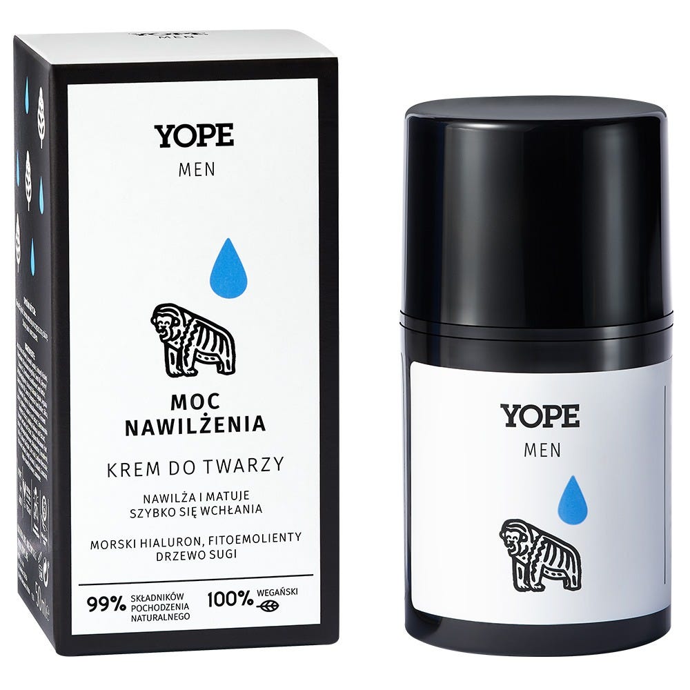 YOPE MEN WOOD Moisturizing Face Cream 50 ml
