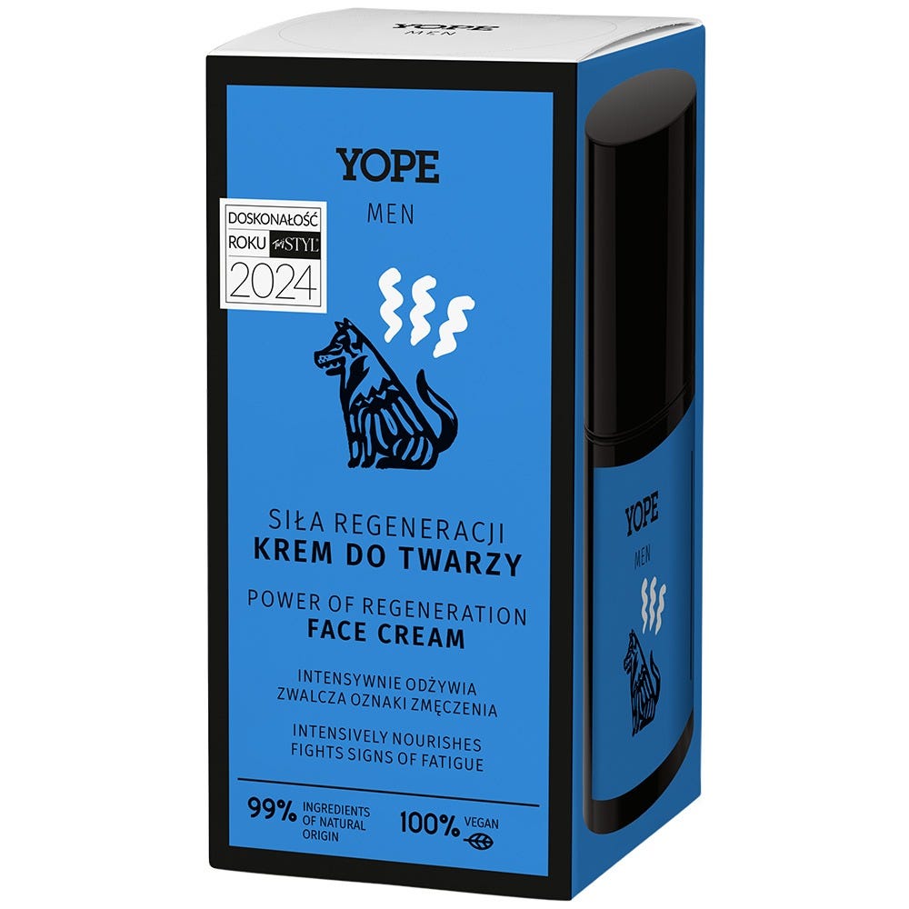 YOPE MEN WOOD Regenerating Face Cream 50 ml