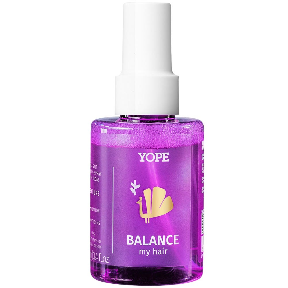 YOPE BOUNCE BALANCE MY HAIR Sea Salt (for Oily Hair) 100 ml