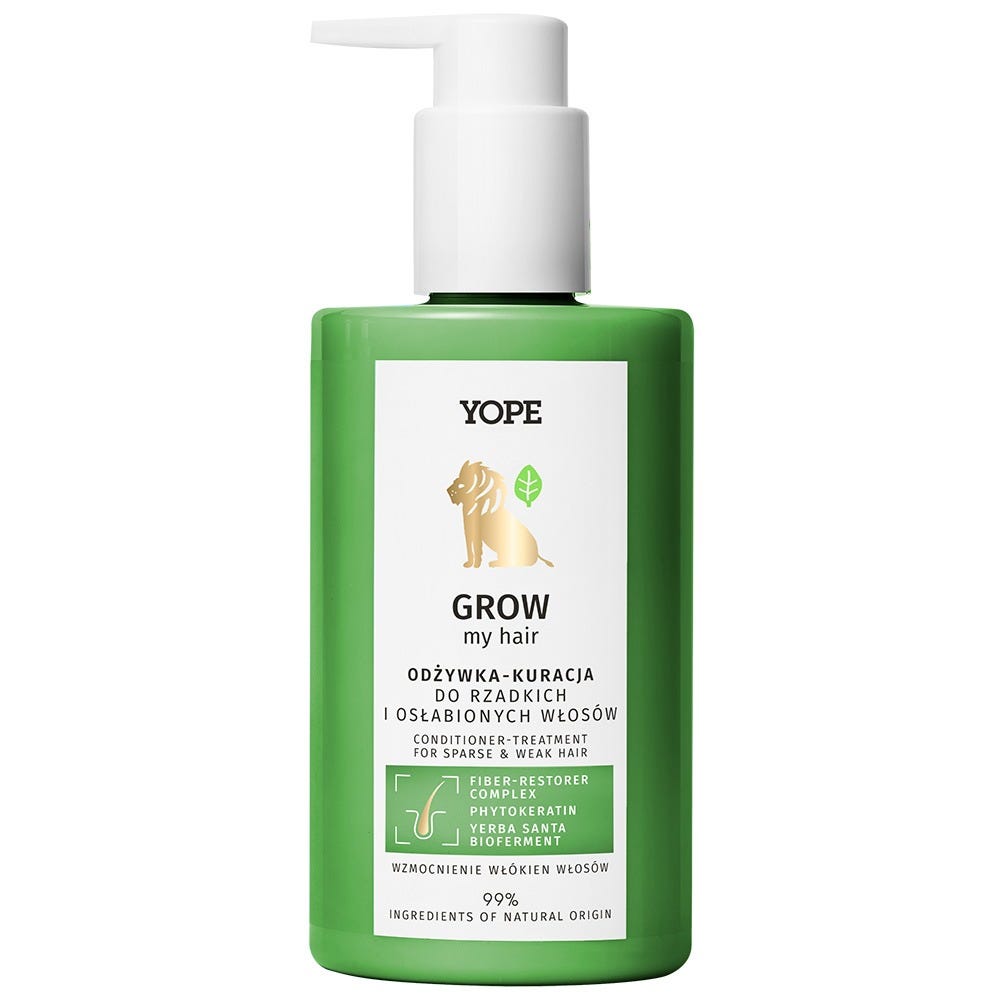 YOPE GROW MY HAIR Conditioner-Treatment for Sparse & Weak Hair 300 ml