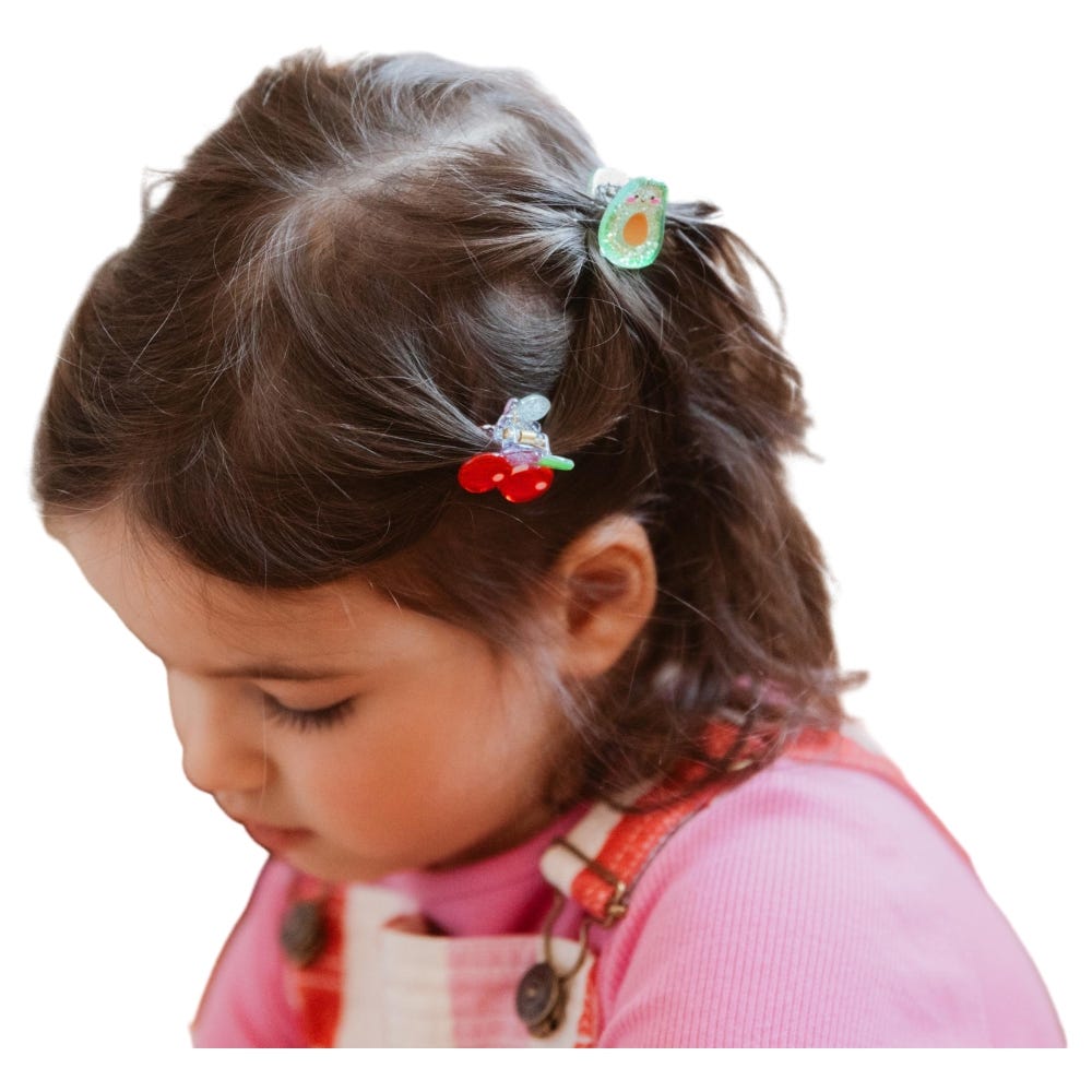 invisibobble CLIPSTAR KIDS Frutti Fun 4 Stück