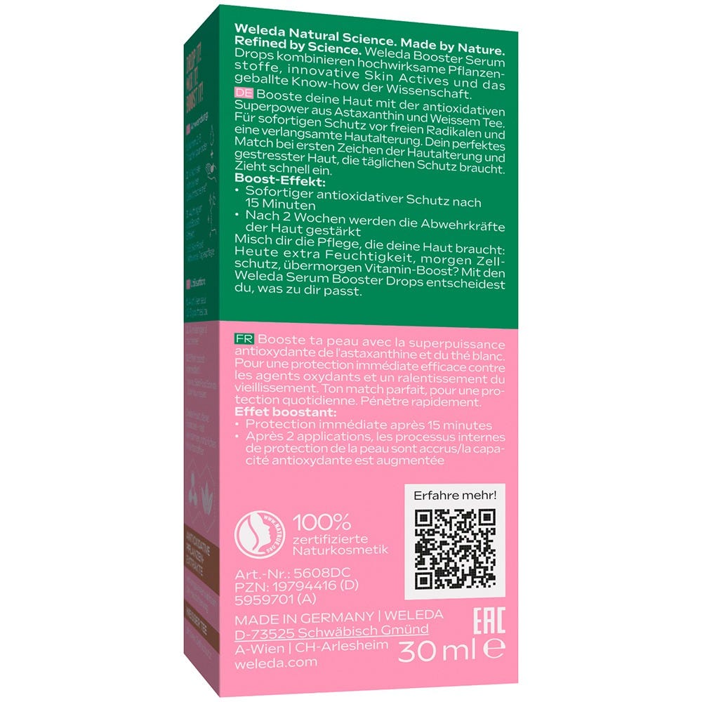 Weleda Slow Ageing Serum Booster Drops 30 ml