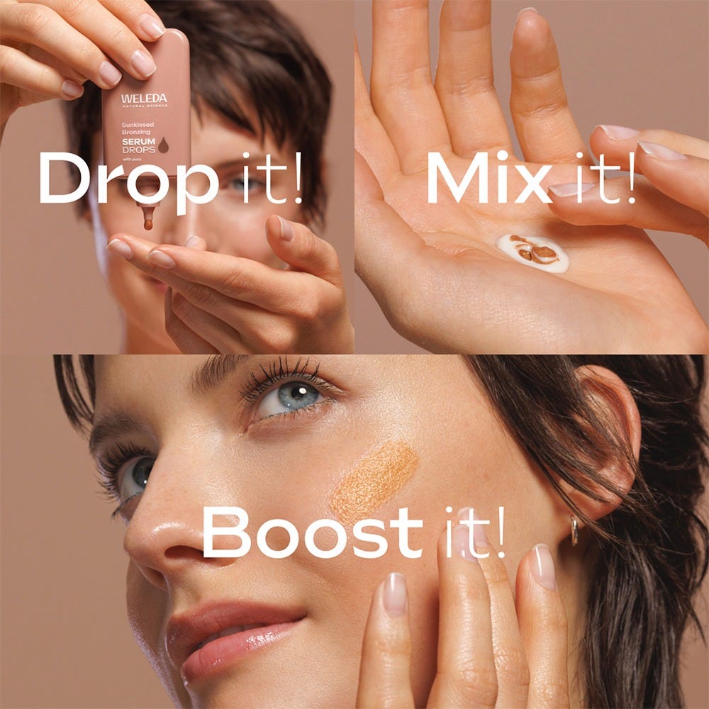 Weleda Bronzing Serum Booster Drops 30 ml