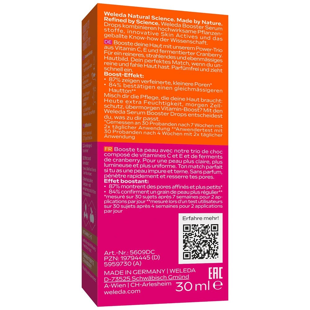 Weleda Pore Refining Serum Booster Drops 30 ml