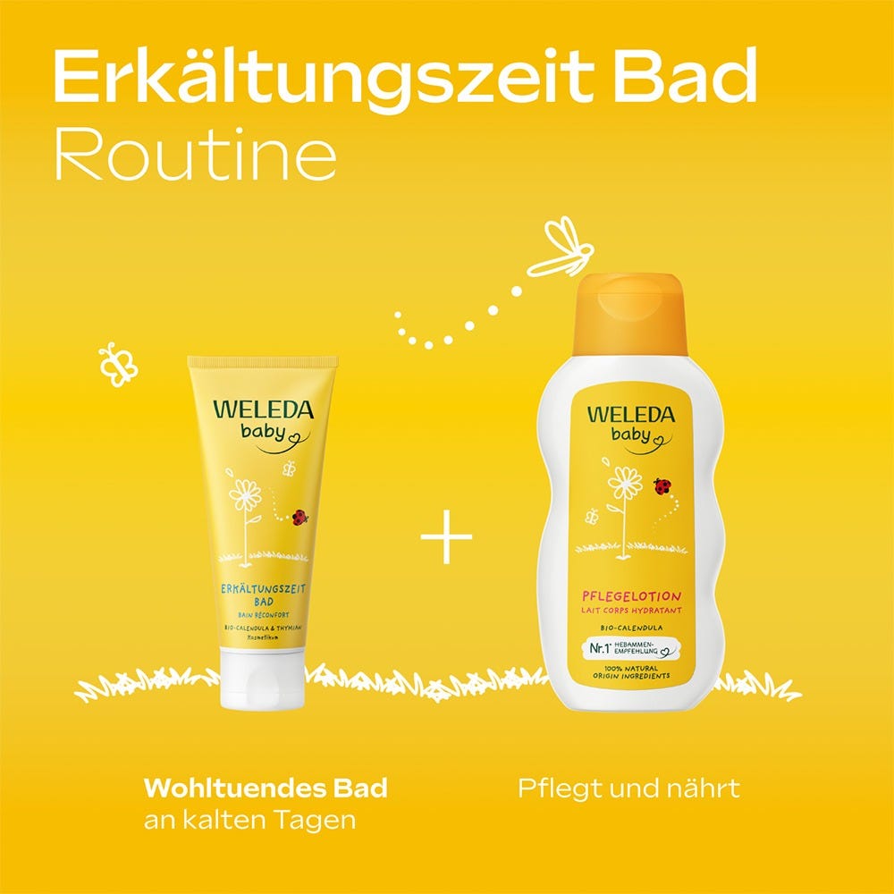 Weleda Calendula Erkältungszeit Bad 75 ml