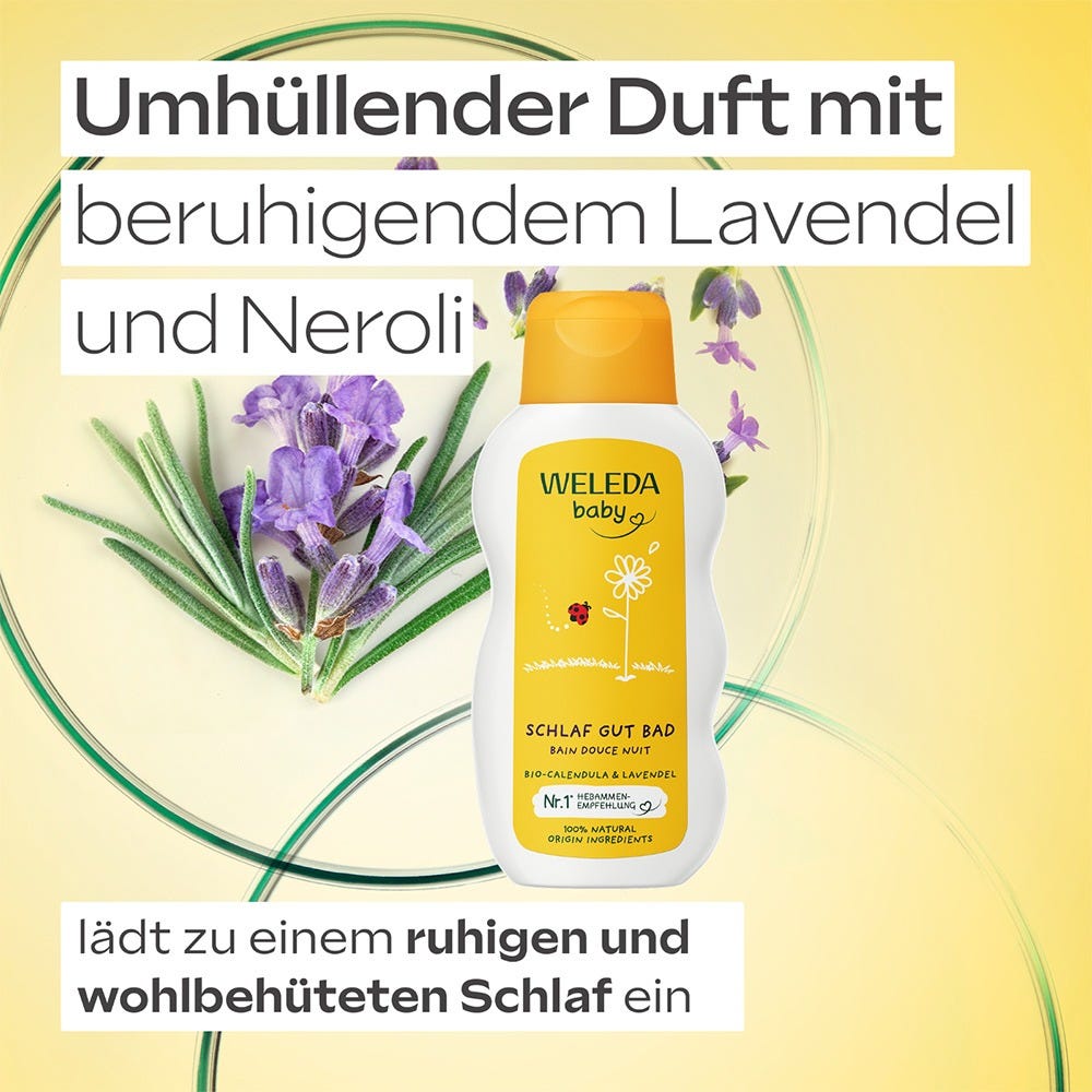Weleda Calendula Schlaf Gut Bad 200 ml
