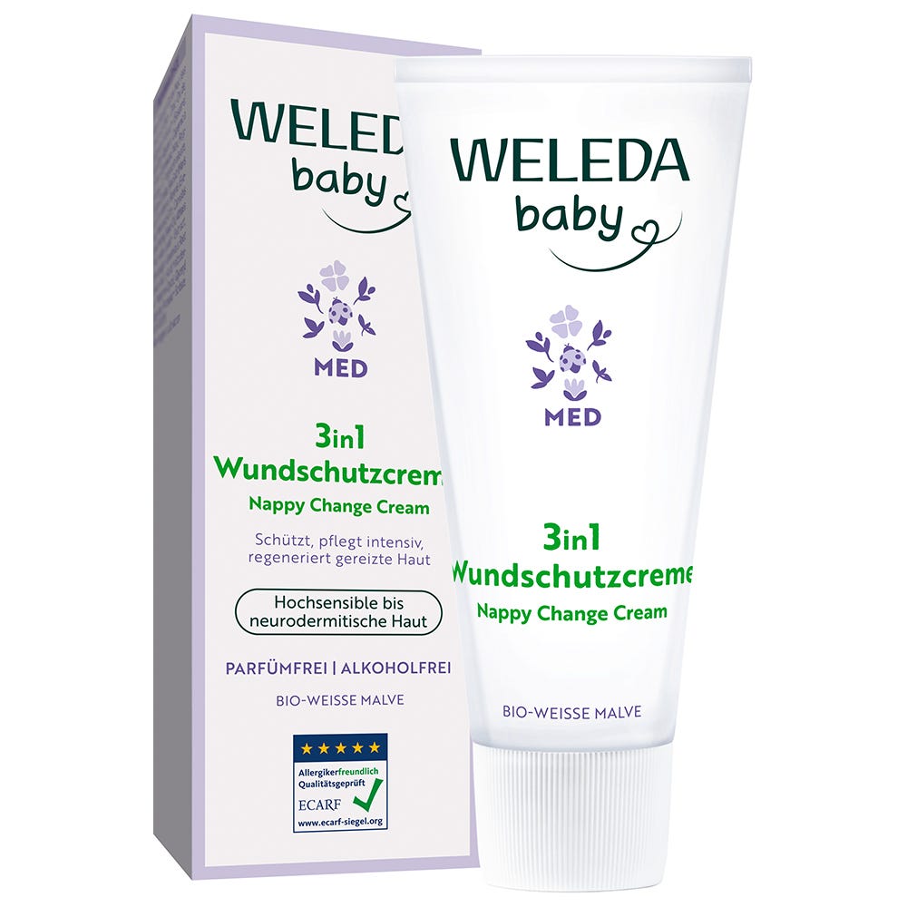 Weleda 3in1 Weiße Malve Wundschutzcreme 50 ml