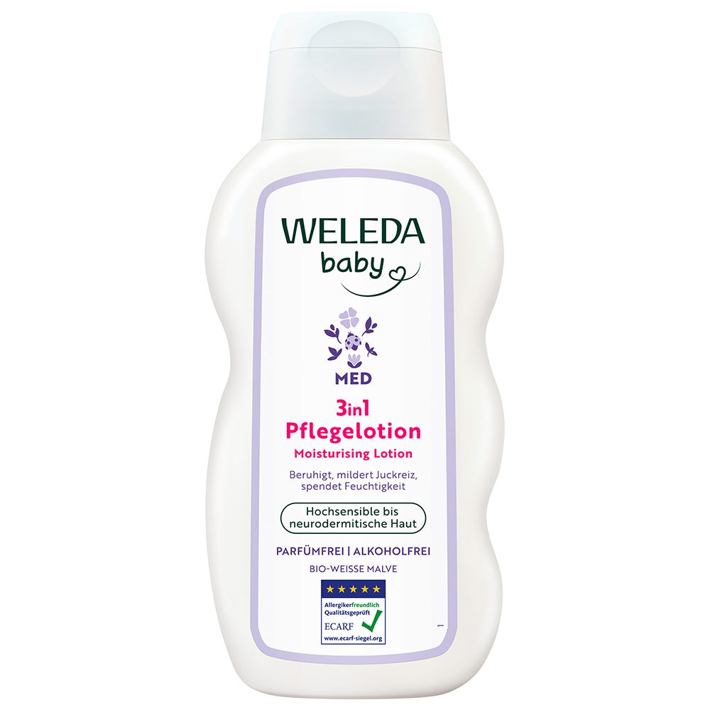 Weleda 3in1 Weiße Malve Pflegelotion 200 ml