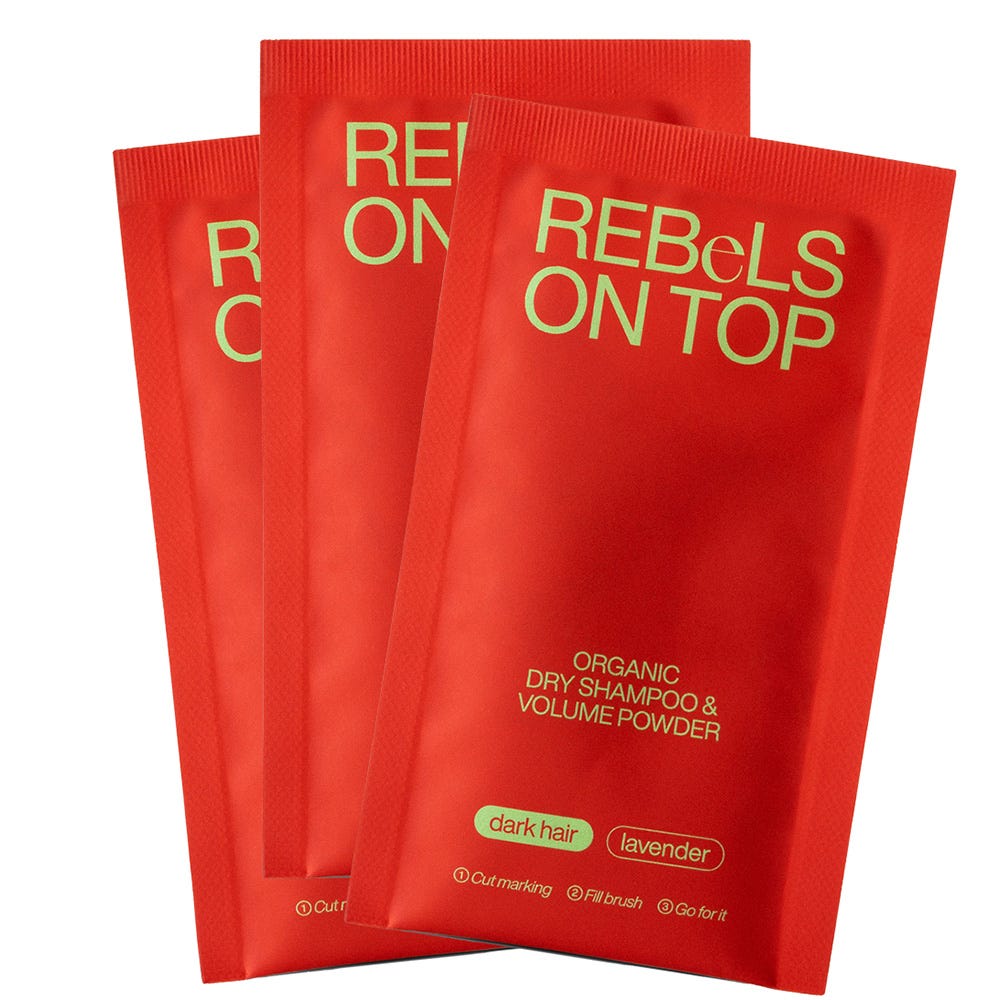 REBeLS ON TOP Trockenshampoo Dark Refill 3x10 g