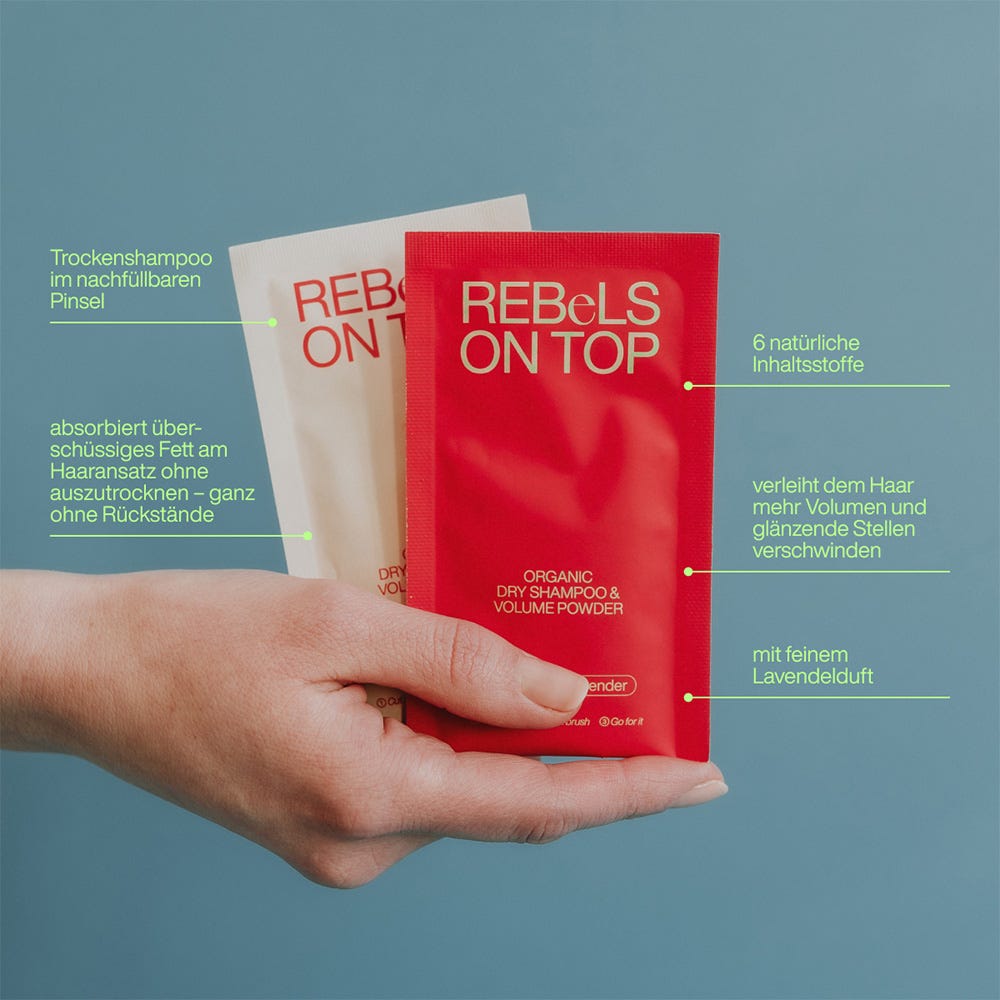 REBeLS ON TOP Trockenshampoo Dark Refill 10 g