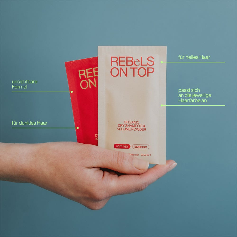 REBeLS ON TOP Trockenshampoo Light Refill 10 g