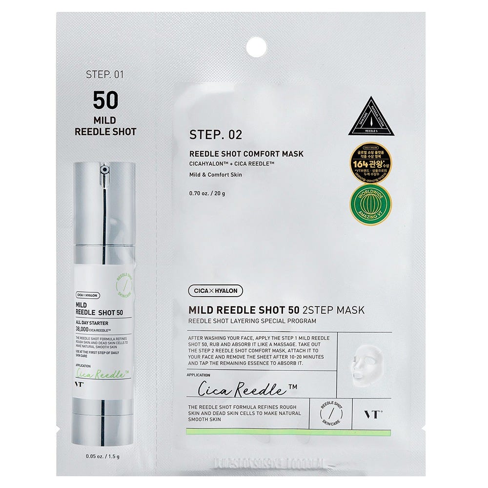VT Cosmetics REEDLE SHOT 50 2-STEP MASK 21,5 g