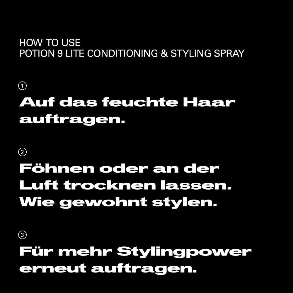 Sebastian Potion 9 Lite Conditioning & Styling Spray 150 ml