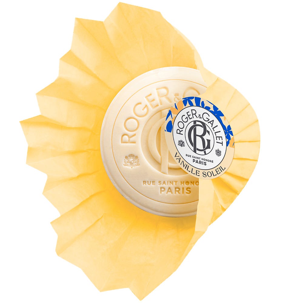 Roger & Gallet Vanille Soleil Wohlfühl-Seife 100 g