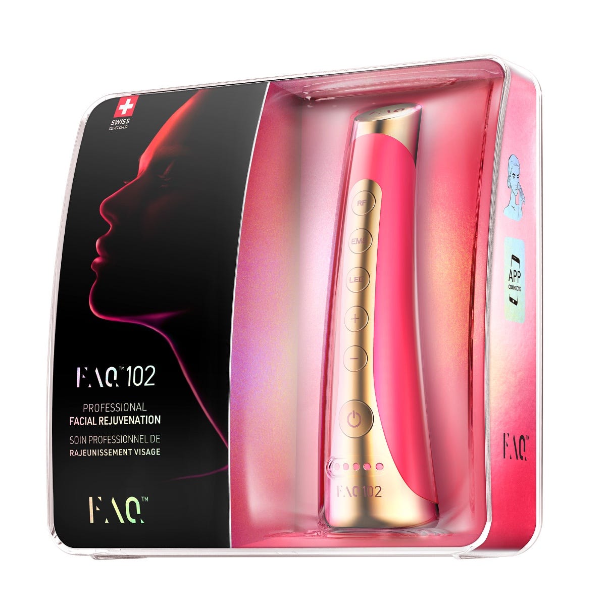 FAQ Swiss 102 Advanced Facial Rejuvenation Pink Ruby