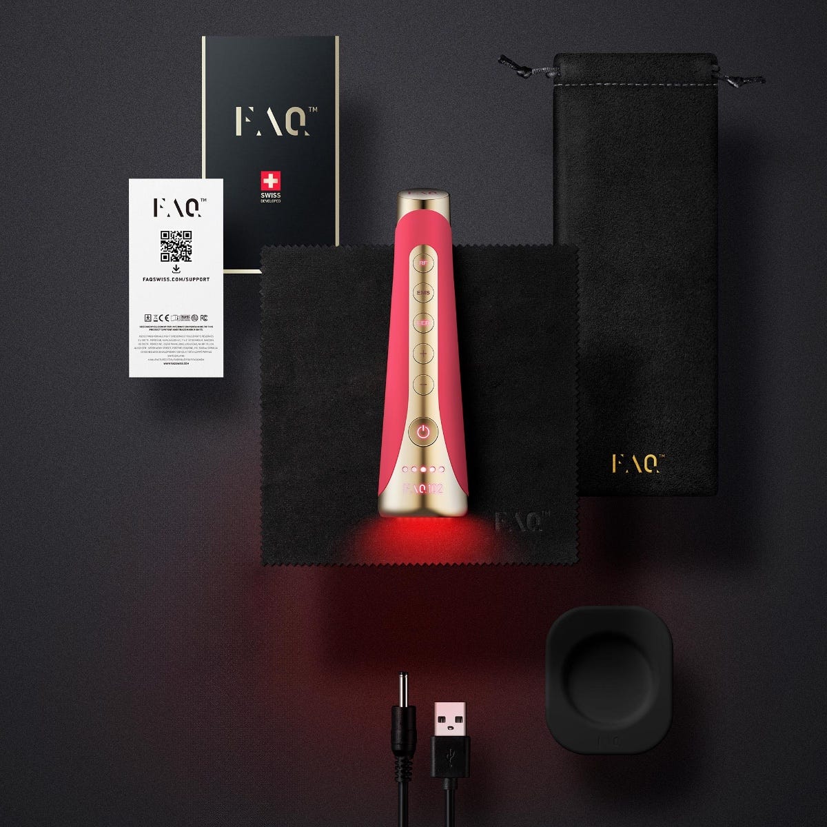 FAQ Swiss 102 Advanced Facial Rejuvenation Pink Ruby