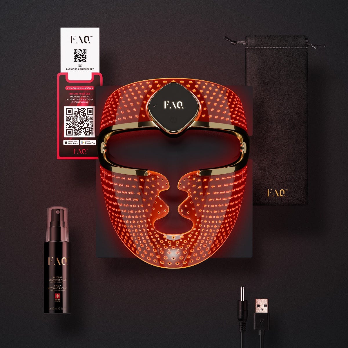 FAQ Swiss 202 Smart Silicone LED Face Mask