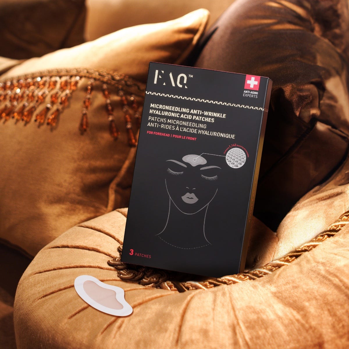 FAQ Swiss Microneedling Anti-Wrinkle Hyaluronic Acid Patches For Forehead