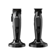 JRL Professional Diamante Clipper & Trimmer Combi Kit Schwarz