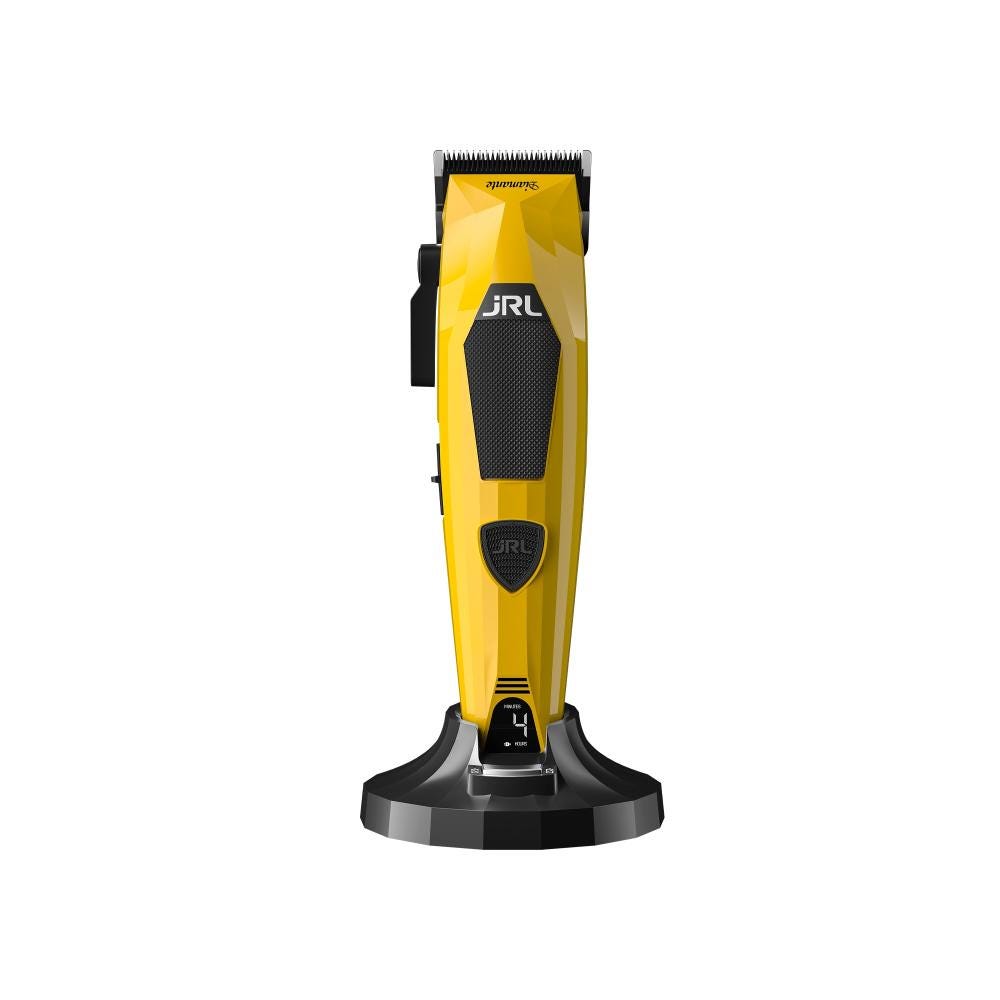 JRL Professional Diamante Clipper & Trimmer Combo Kit Gelb