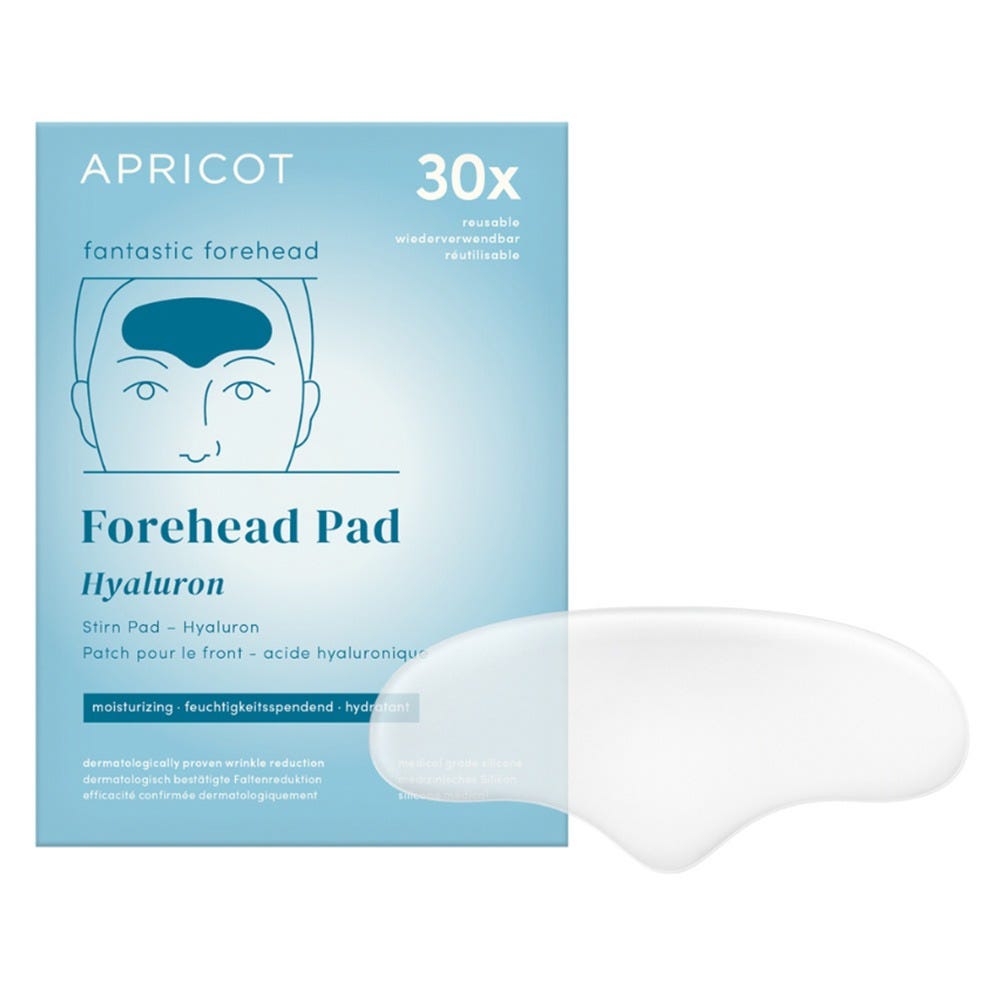 APRICOT Wiederverwendbares Stirn Pad mit Hyaluron